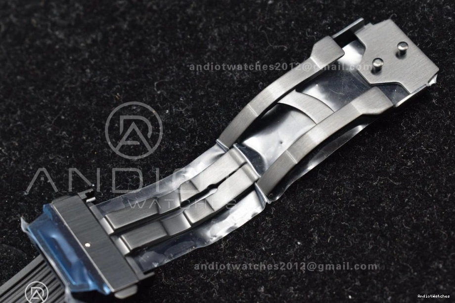 Strap Titanium 1:1 Black Best Unico Skeleton Edition Dial Sporty Bang Big Black On ZF 898 Rubber Hublot A 1224